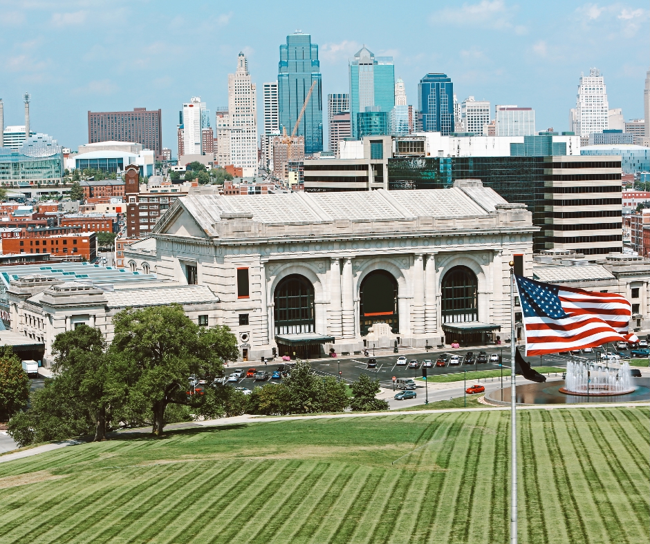 Skyline photo of Kansas City downtown