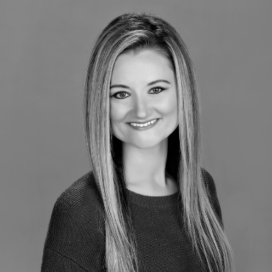 Black & white photo of Breauna Krider
