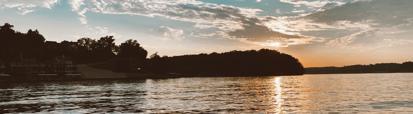 View on the lake of the ozarks