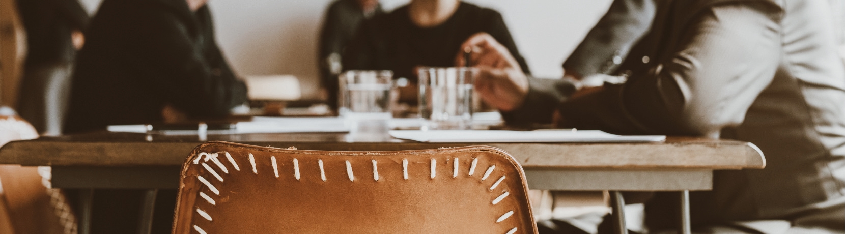 group of business people in a meeting