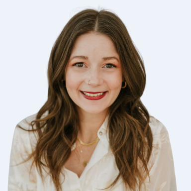 A professional headshot of Katie McDonough, OakStar Bank's Training and Development Director.