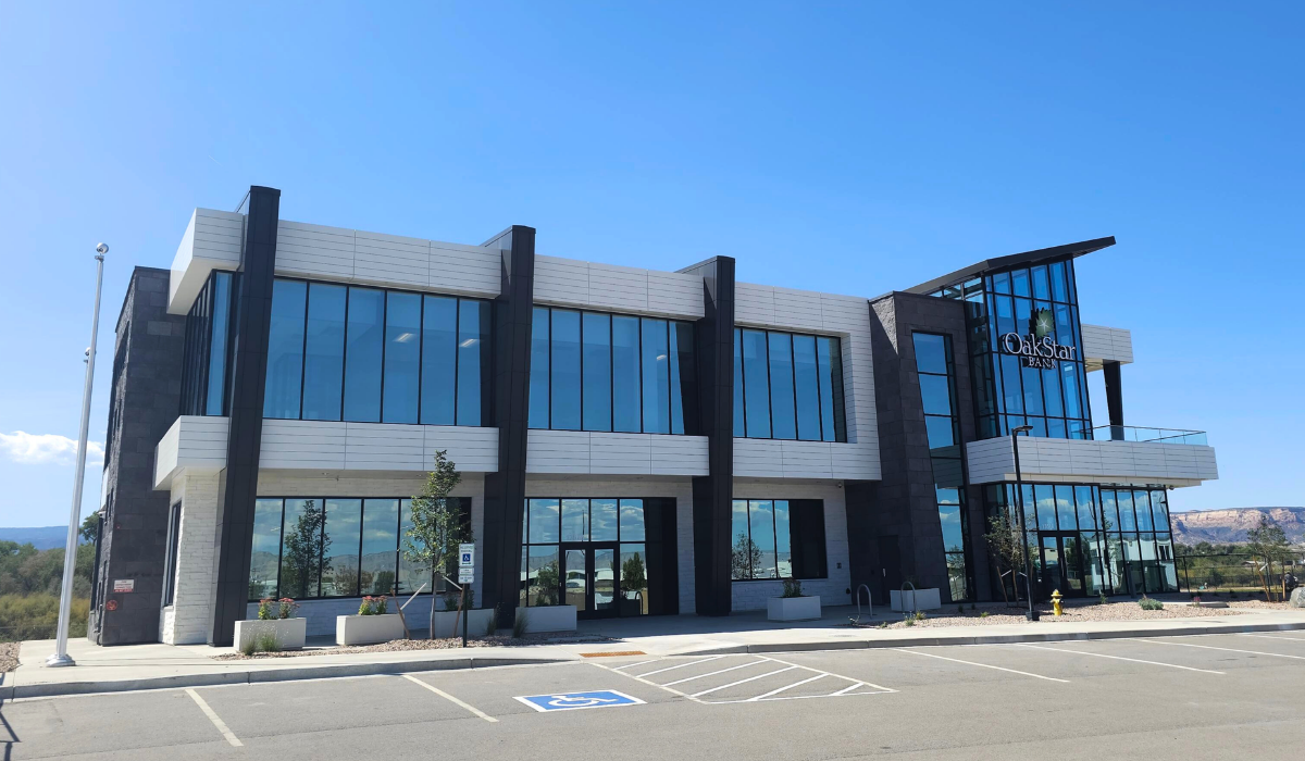 OakStar Bank branch in Grand Junction, Colorado.