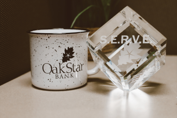 OakStar coffee campfire mug and glass serve diamond