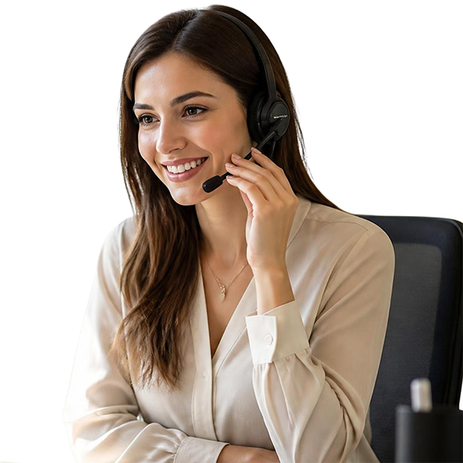An OakStar Bank team member providing customer support.